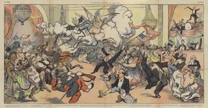 The Cake-Walk Official by Jules Abel Faivre